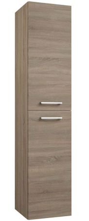 Bathroom - Tall cabinet Rajkot 88, Colour: Oak - 160 x 35 x 35 cm (H x W x D)