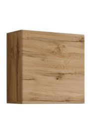 Modern wall cabinet Fardalen 12, color: oak Wotan - Dimensions: 60 x 60 x 30 cm (H x W x D), with two compartments