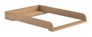 Changing mat Jorinde, Colour: Oak - Measurements: 10 x 59 x 81 cm (H x W x D)