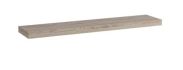 Hanging shelf "Solin" natural oak 27, semi-solid - Dimensions: 5 x 120 x 26 cm (H x W x D)