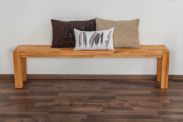 Wooden Nature 133 solid beech heartwood bench - 180 x 33 cm (L x W)