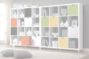 Drawer for Salima shelf, Colour: White - Measurements: 33 x 33 x 29 cm (H x W x D)