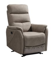 Relax Armchair Luanda 81, Colour: Beige - Measurements: 105 x 76 x 92 cm (H x W x D)