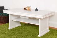 Coffee table Sentis 21, Colour: Pine White - 53 x 125 x 65 cm (h x w x d)