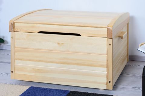 Chest solid pine solid wood natural 006 - Dimensions: 58 x 94 x 55.5 cm (H x W x D)