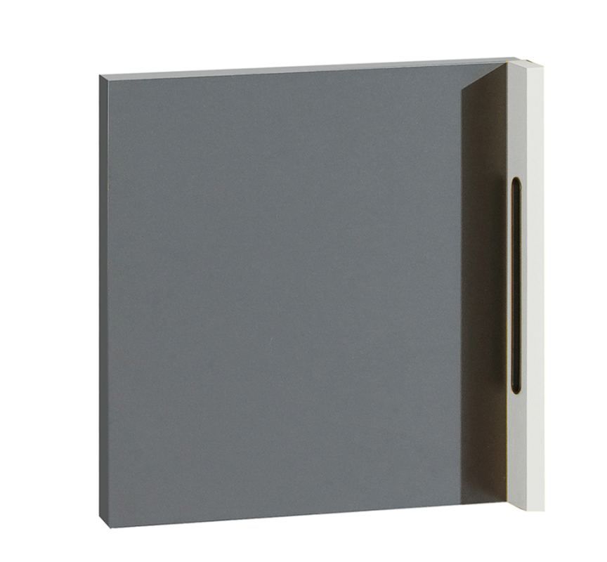 Door Jakob, Colour: Anthracite / Grey - 37 x 37 x 6 cm (H x W x D)