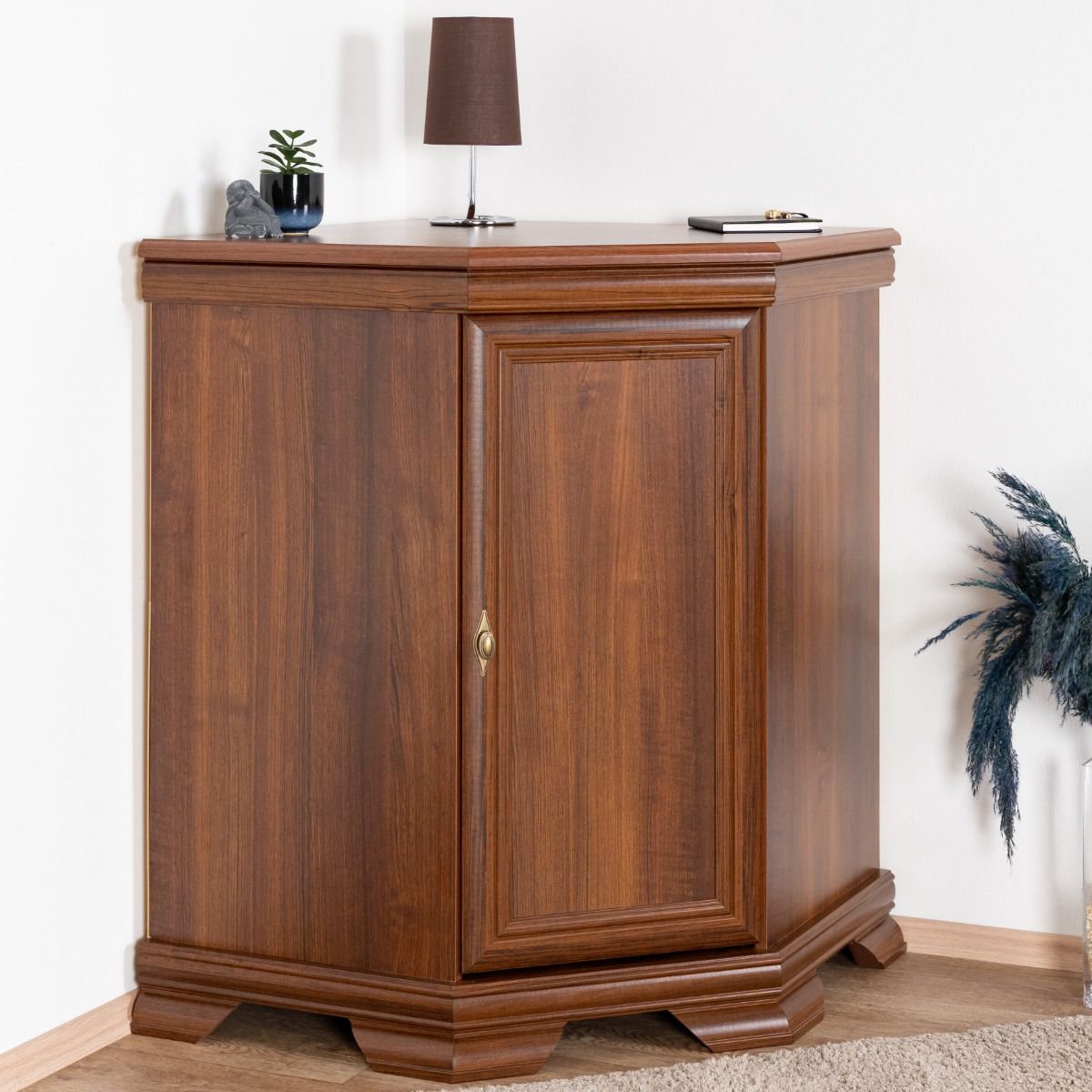 Chest of drawers Sentis 03, Colour: Dark Brown - 97 x 75 x 75 cm (h x w x d)