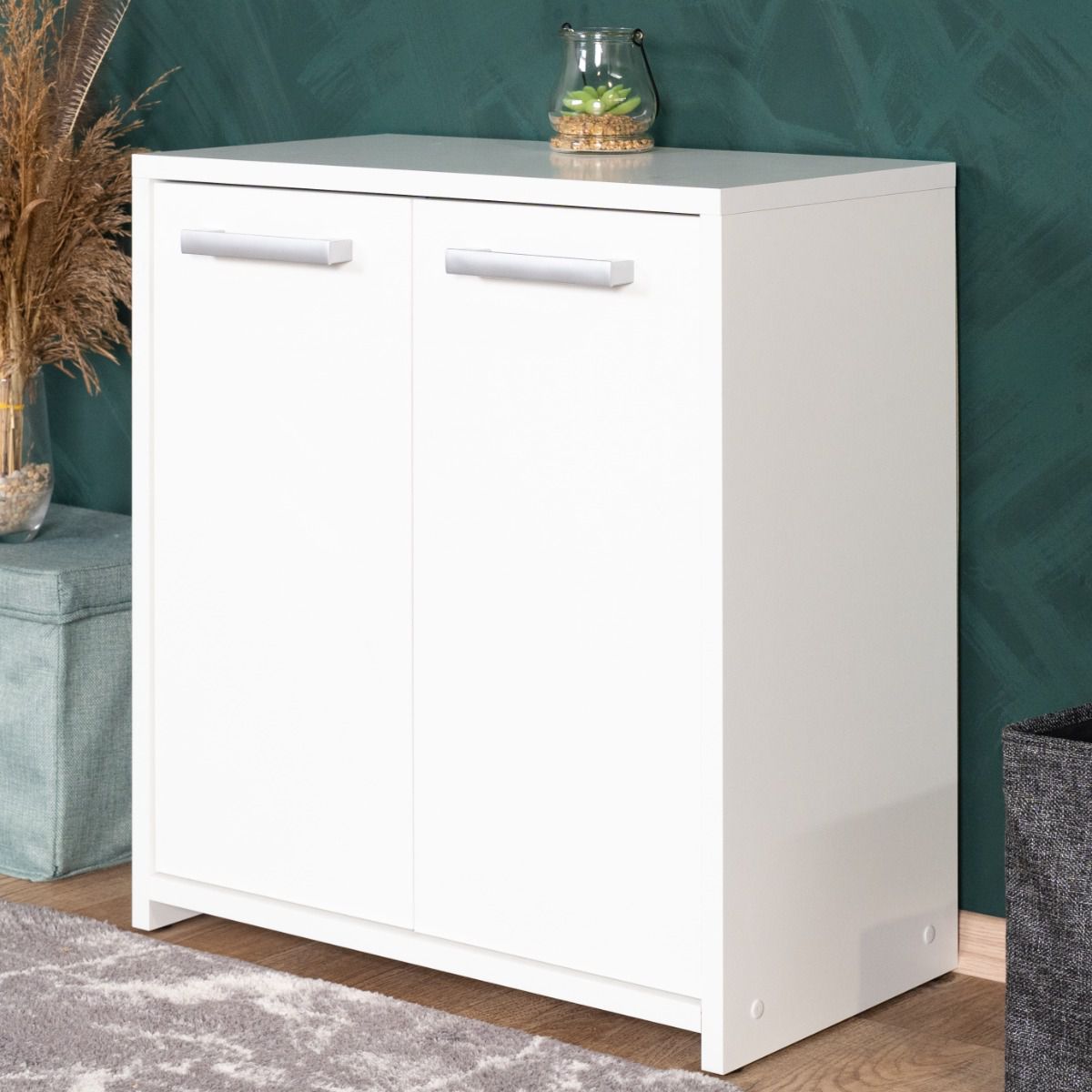 Cerri 05 base cabinet, color: white - 60 x 56 x 30 cm (H x W x D)