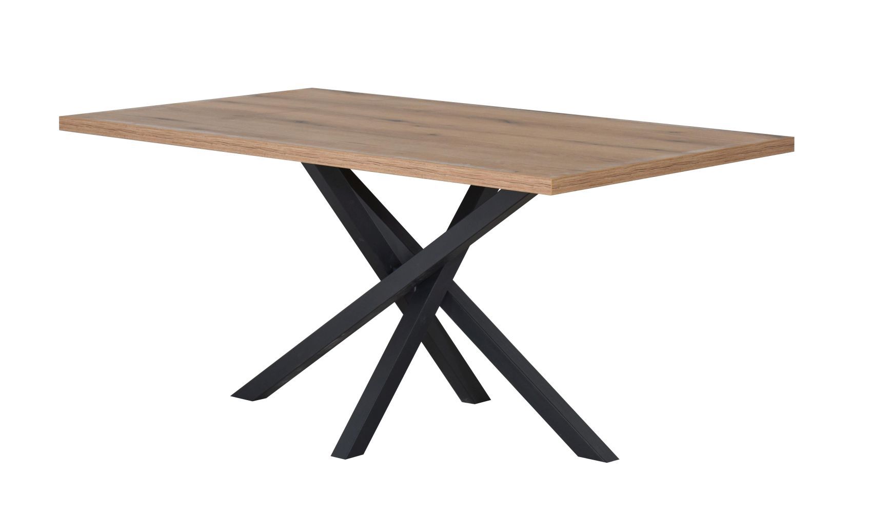 Dining table Ourense 02, Colour: Oak - 160 x 90 cm (w x d)