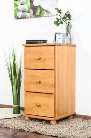 Chest of drawers solid pine solid wood alder Junco 150 - 78 x 40 x 42 cm (H x W x D)