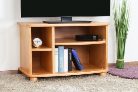 TV cabinet solid pine solid wood alder Junco 204 - Dimensions: 50 x 77 x 40 cm (H x W x D) 