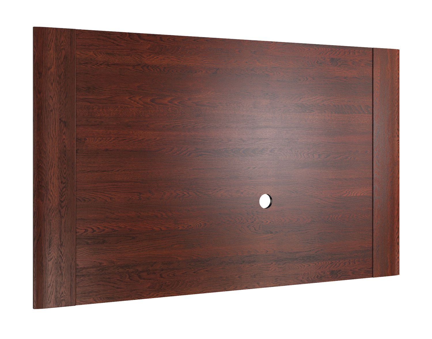 Back wall panel Krasno 17, color: oak, dimensions: 100 x 166 x 4 cm, for living room