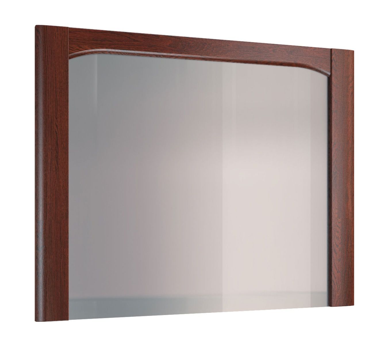 Large mirror with wooden frame Krasno 19, solid oak, dimensions: 90 x 115 x 4 cm, high-quality workmanship, timeless style