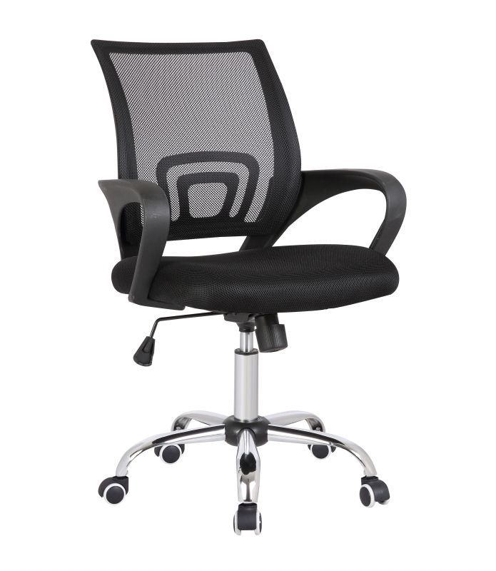 Swivel Chair Tamest 96, Colour: Black - Measurements: 97 x 52 x 46 cm (H x W x D)