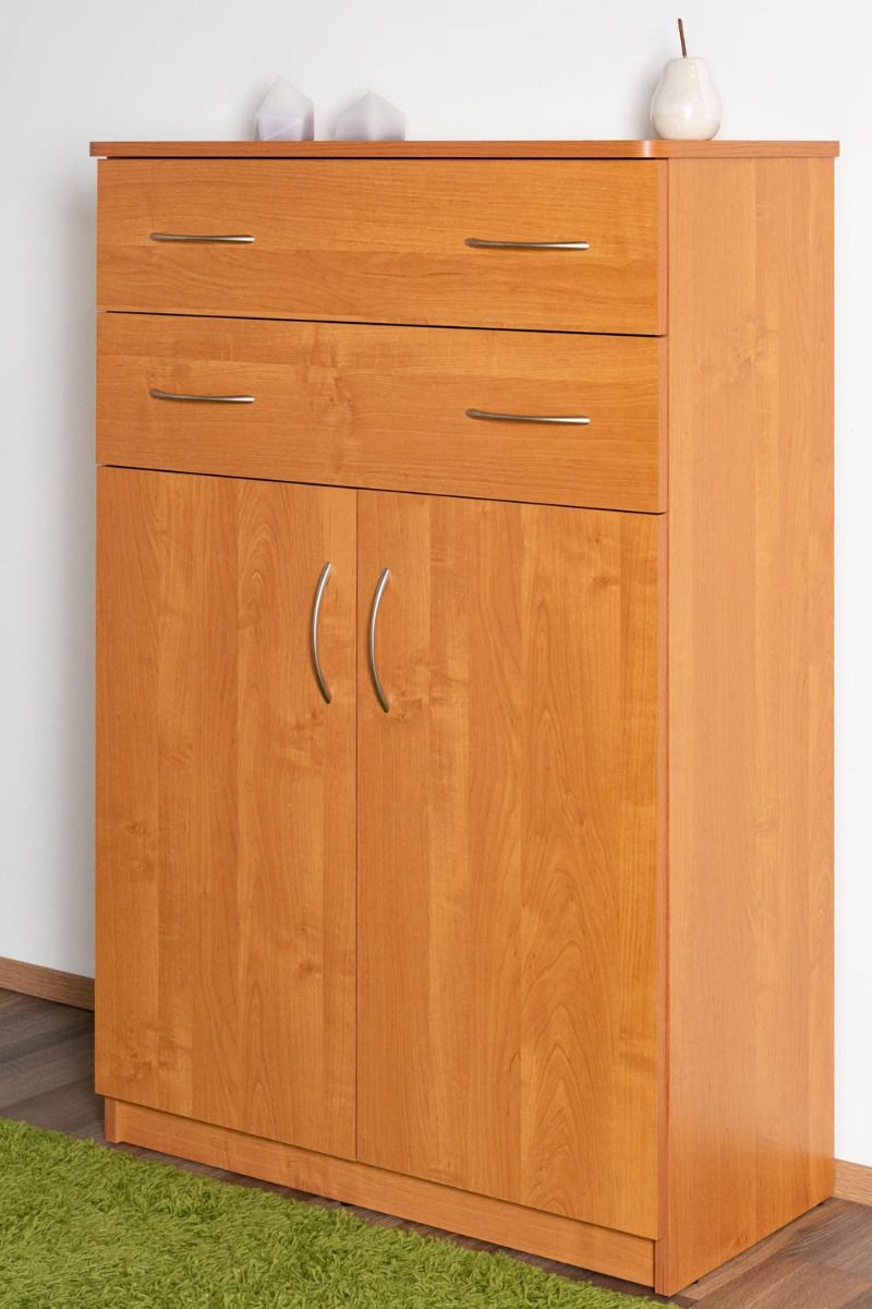 Chest of drawers Kebumen 07, color: alder - Dimensions: 120 x 80 x 40 cm (H x W x D)