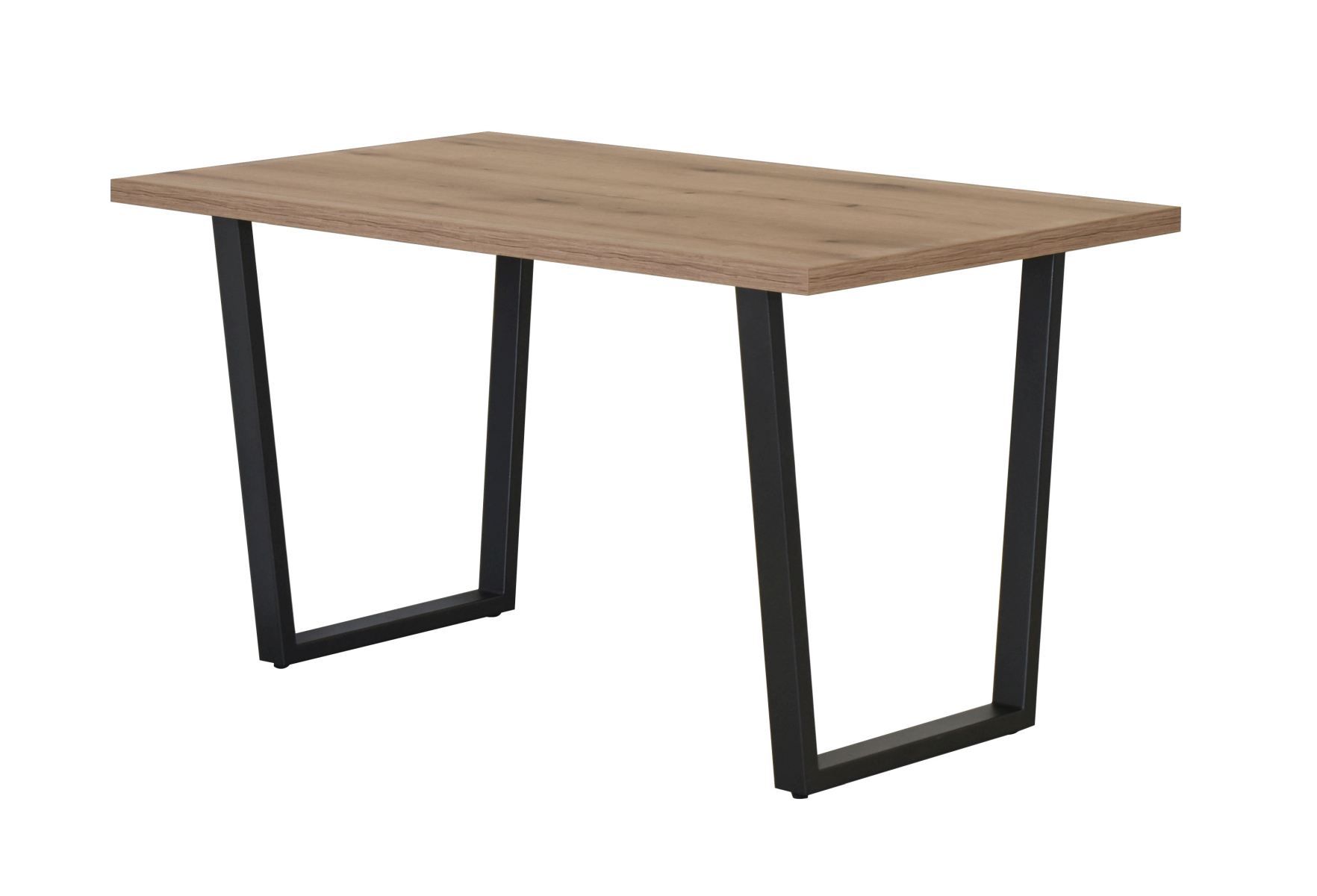 Dining table Ourense 03, Colour: Oak - 140 x 80 cm (w x d)