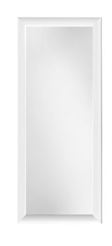 Mirror Potes 04, Colour: White - 113 x 50 x 2 cm (H x W x D)