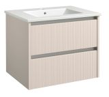 Vanity unit Malegaon 24, Colour: Beige - Measurements: 52 x 62 x 47 cm (H x W x D)