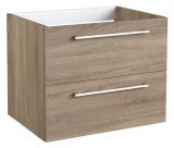 Vanity unit Rajkot 48, Colour: Oak - 50 x 59 x 45 cm (H x W x D)