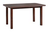 TAISIA dining room table in walnut look, dimensions 80 x 140/180 cm (W x D), table top height of 32 mm, easy to combine, sturdy wooden legs