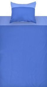Children - Bed linen 2-piece - Color:light blue/dark blue