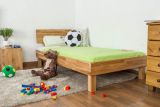 Wooden Nature 02 youth bed, solid oiled oak - lying surface 90 x 200 cm (W x L) 