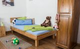 Wooden Nature 03 youth bed, solid oiled oak - lying surface 90 x 200 cm (W x L) 