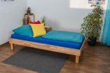 Wooden Nature 04 youth bed, oiled solid beech heartwood - lying surface 90 x 200 cm (W x L) 