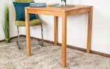 Wooden Nature 118 dining table solid oiled beech heartwood - 70 x 70 cm (W x D)