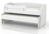Benjamin 02 children's bed / youth bed incl. 2nd berth, color: white / cream - lying surface: 90 x 200 cm (W x L)