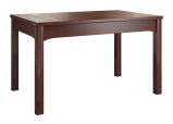 Sturdy extendable dining room table Krasno 22, easy to combine, solid oak, dimensions: 130 - 218 x 84 cm, simple design