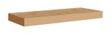 Small, practical hanging shelf / wall shelf "Temerin" 29a, Wotan oak, 60 x 26 cm, ideal for front room, dining room and living room, easy to combine