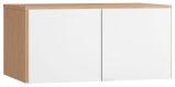 Attachment for two doors wardrobe Arbolita 17, Colour: Oak / White - Measurements: 45 x 93 x 57 cm (H x W x D)