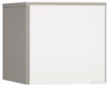 Attachment for single-door wardrobe Bellaco 16, Colour: Grey / White - Measurements: 45 x 47 x 57 cm (H x W x D)