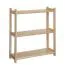 Shelf solid pine solid wood natural Junco 57D - 86 x 50 x 30 cm (H x W x D)