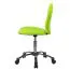 Children's and youth swivel chair Apolo 71, color: green / chrome, suitable from 120 - 160 cm