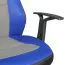 Ergonomic children's swivel chair Apolo 90, color: blue / grey / black, in a cool design