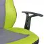 Children's desk chair with mesh cover Apolo 91, color: green / grey / black, 360° rotatable