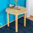 Table solid pine solid wood natural 003 (round) - diameter 80 cm