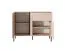 Small chest of drawers with two doors Zaghouan 07, color: Beige - Dimensions: 81.5 x 103 x 39.5 cm (H x W x D), with one drawer