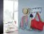 Wall coat rack, color: silver - Dimensions: 20 x 80 x 4 cm (H x W x D)