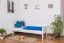 Children's bed / youth bed Benedikt solid beech wood white lacquered, incl. rolling frame - 90 x 200 cm