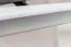 Desk solid pine solid wood white lacquered Junco 191 - Dimensions 75 x 100 x 55 cm