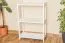 Shelf solid pine solid wood white Junco 57C - 86 x 60 x 30 cm (H x W x D)