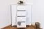 Chest of drawers solid pine solid wood white Junco 176 - Dimensions: 100 x 90 x 60 cm (H x W x D)