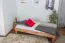 Futon bed / solid wood bed Wooden Nature 04 oiled beech heartwood - lying surface 120 x 200 cm (W x L) 