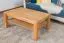 Wooden Nature 121 coffee table solid beech heartwood - 45 x 105 x 65 cm (H x W x D)