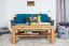 Wooden Nature 420 solid oak coffee table - 105 x 65 x 45 cm (W x D x H)