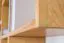 Hanging shelf / wall shelf solid pine solid wood alder-colored Junco 282 - Dimensions: 76 x 166 x 20 cm (H x W x D)