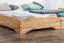 Wooden Nature 424 single bed / stacking bed, solid natural oiled oak - 90 x 200 cm (W x L)